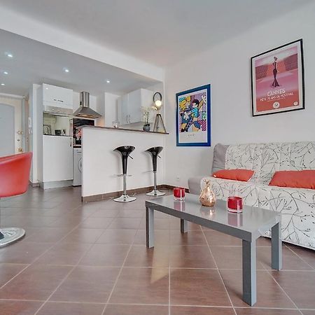Immogroom -Terrace -Air Conditioning - City-Center Cannes Luaran gambar