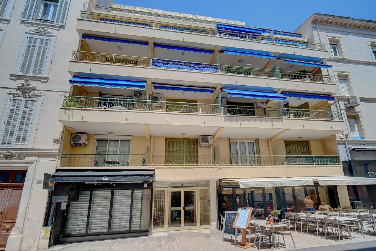 Immogroom -Terrace -Air Conditioning - City-Center Cannes Luaran gambar